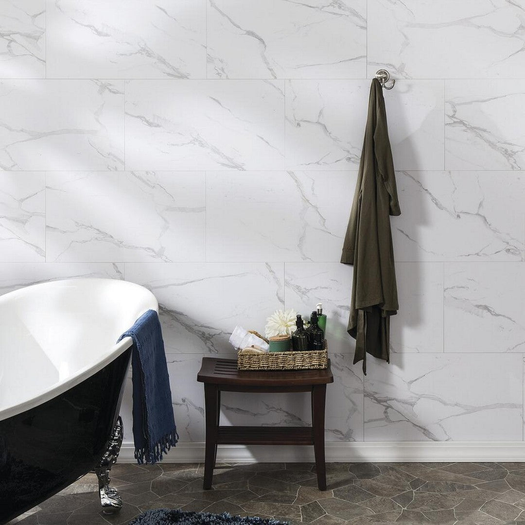 LICO-US-15-x-25-Matte-Vinyl-SPC-Wall-Tile-Carrara-Marble