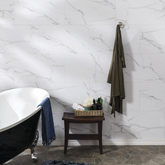 LICO-US-15-x-25-Matte-Vinyl-SPC-Wall-Tile-Carrara-Marble