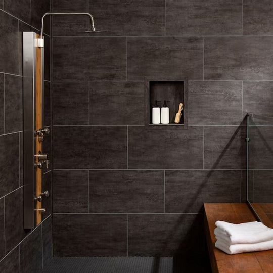 LICO-US-12-x-14.5-Shower-Waterproof-Vinyl-Niche-Ashen-Slate