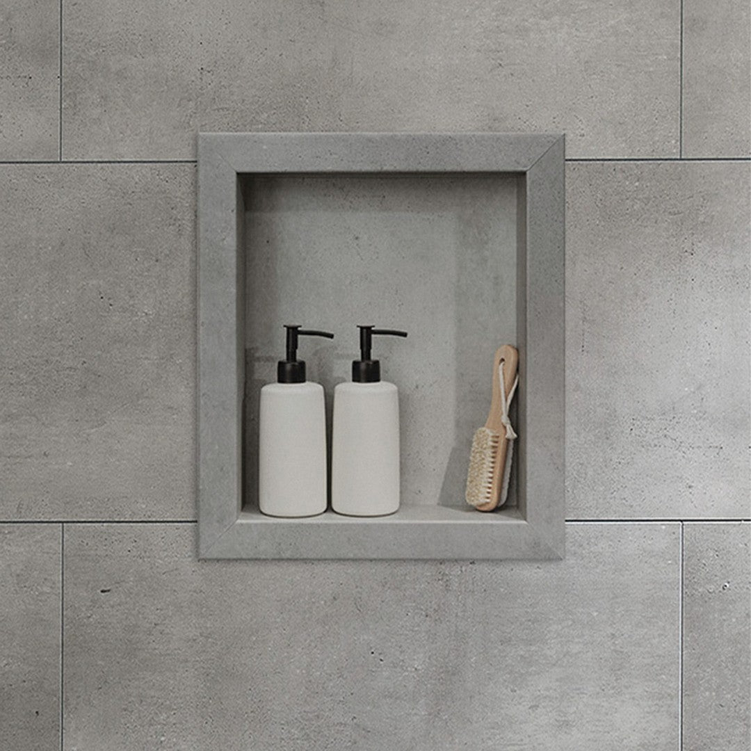 LICO-US-12-x-14.5-Shower-Waterproof-Vinyl-Niche-Frost-Nickel