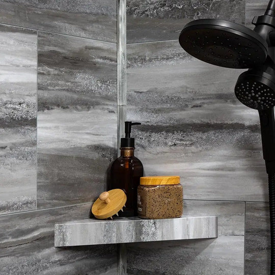 LICO-US-7-x-15-Waterproof-Vinyl-Corner-Shower-Shelf-Hermitage-Granite