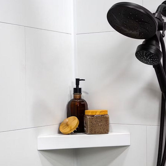 LICO-US-7-x-15-Waterproof-Vinyl-Corner-Shower-Shelf-Dusty-Pearl