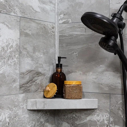 LICO-US-7-x-15-Waterproof-Vinyl-Corner-Shower-Shelf-Smoky-Sky