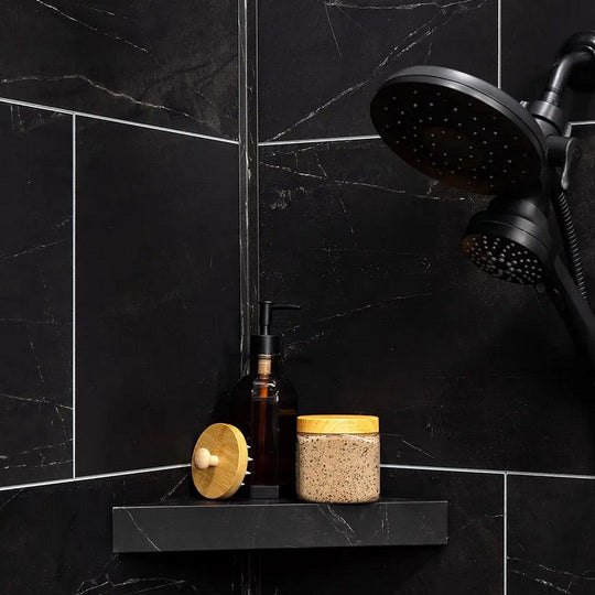 LICO-US-7-x-15-Waterproof-Vinyl-Corner-Shower-Shelf-Black-Ice