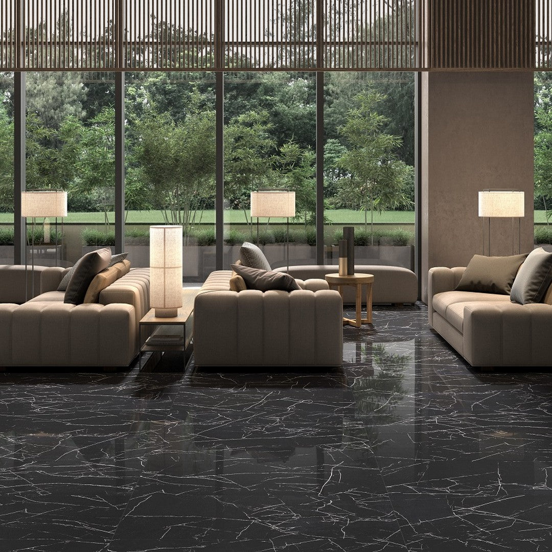 Rickert-12-x-24-Unicom-Starker-Muse-Polished-Porcelain-Tile-Nero-Marquina