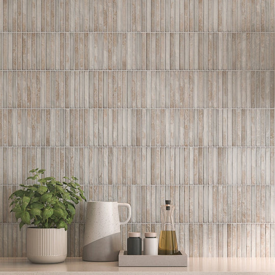 Rickert-14-x-14-LaPlatera-Pencil-Glossy-Ceramic-Tile-Raku-Grey
