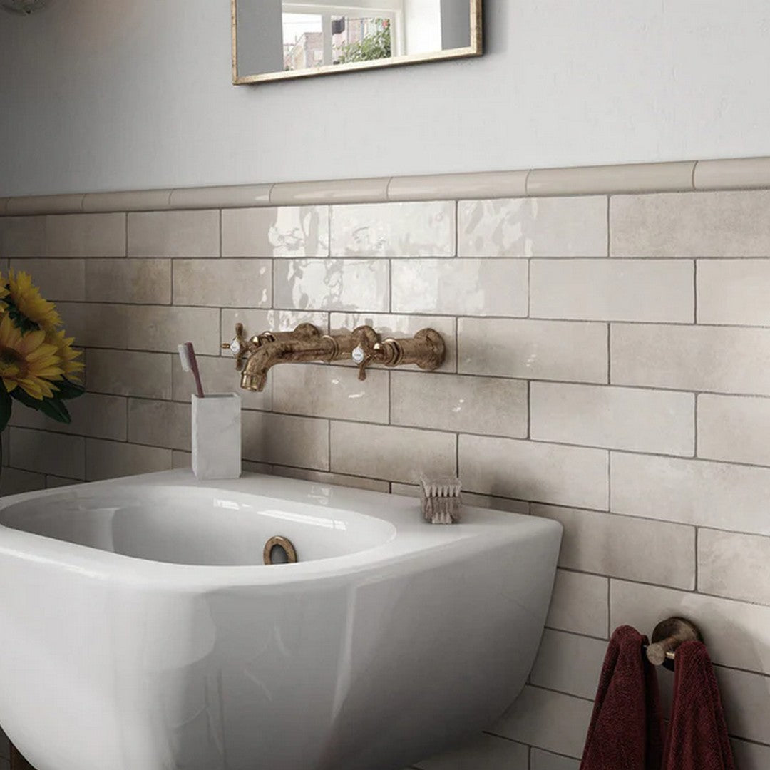 Rickert-2.5-x-8-Equipe-Artisan-Glossy-Ceramic-Tile-Rose-Mallow