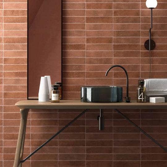Rickert-2.5-x-10-Equipe-Argile-Glossy-Porcelain-Tile-Cotto