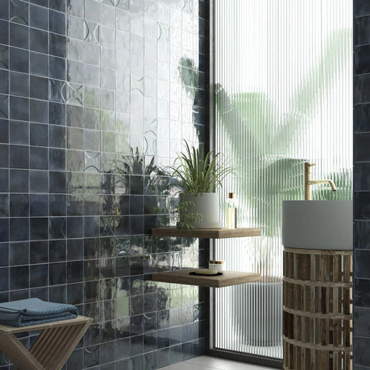 Rickert-4-x-4-Equipe-Hanoi-Glossy-Ceramic-Tile-Sky-Blue