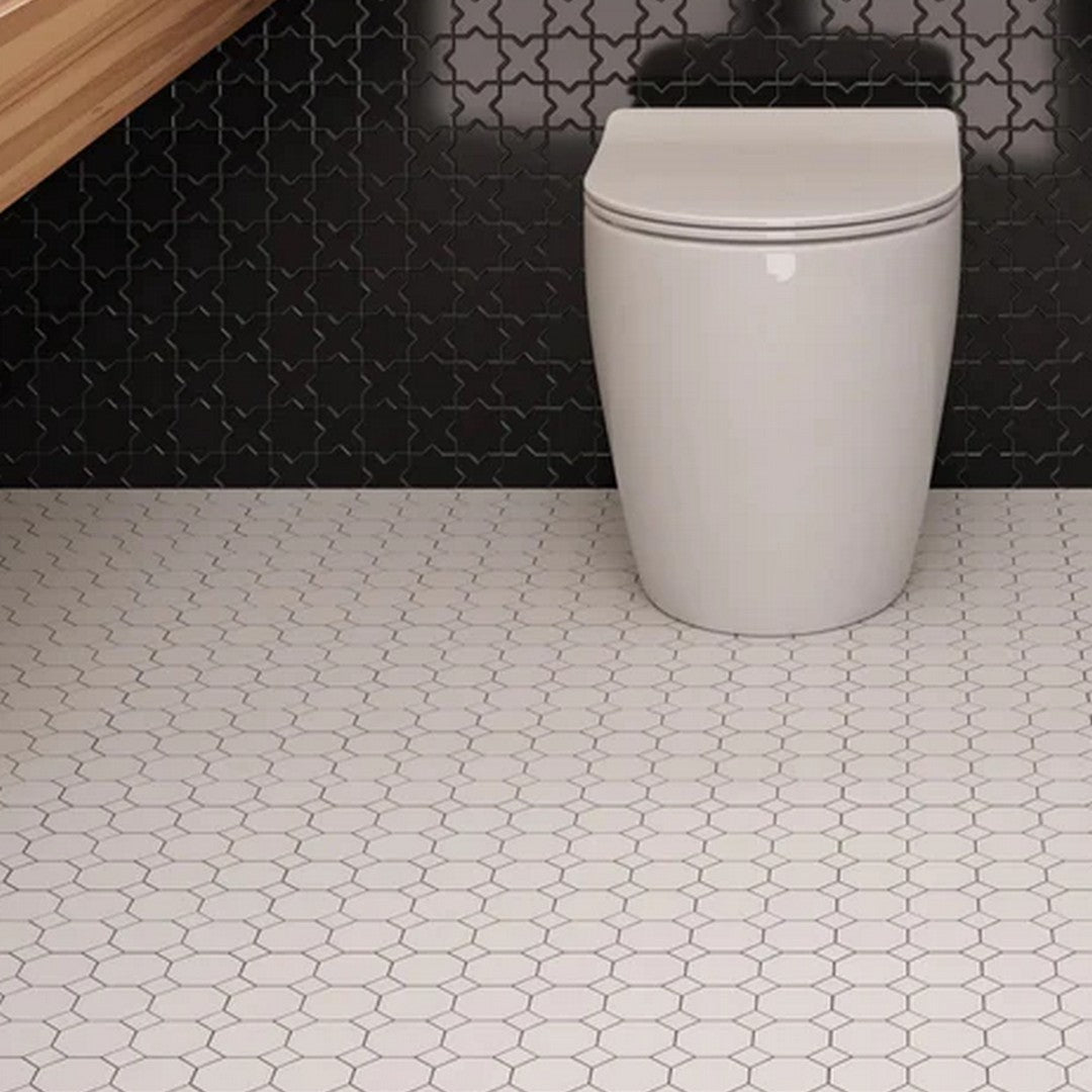 Rickert-12-x-12-Porcelain-Mosaic-Matte-Porcelain-2-Mosaic-White-Star-&-Cross