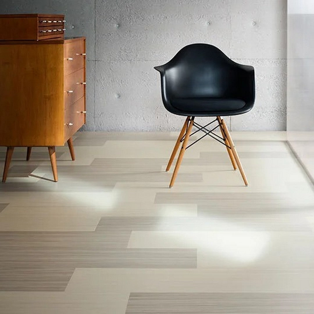 Forbo-Marmoleum-Modular-Striato-Smooth-Vinyl-Tile-9.8-x-39.37-White-Cliffs