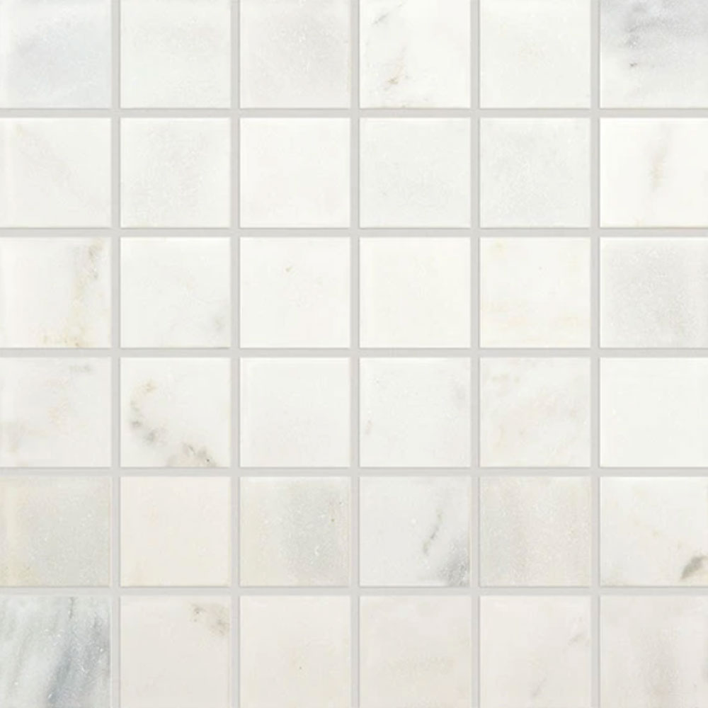 Daltile Marble 2" x 2" Straight Joint Mosaic Honed