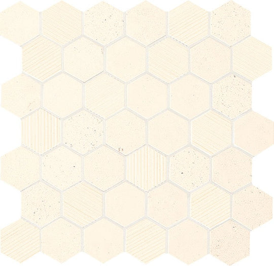 Daltile Limestone 2" x 2" Hexagon Mosaic