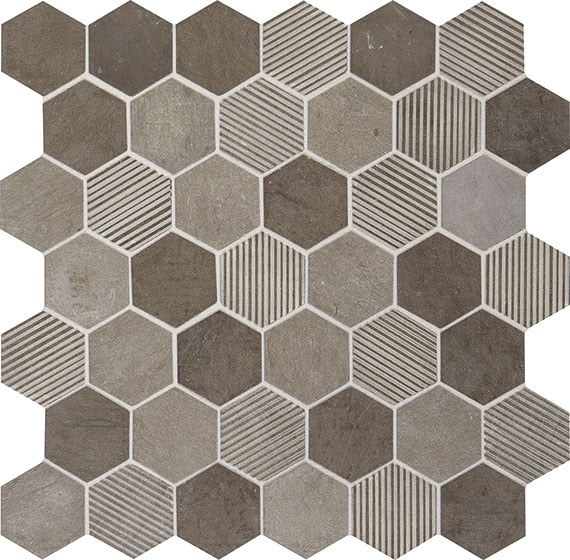 Daltile Limestone 2" x 2" Hexagon Mosaic