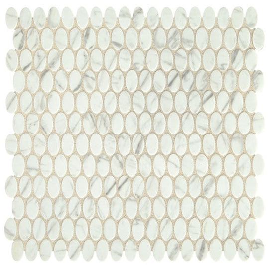 Daltile Statuette 1/2" x 1" Oval Mosaic