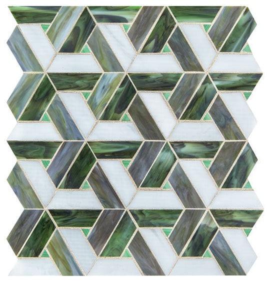 Daltile Vivify 1" x 3" Trapezoid Mosaic