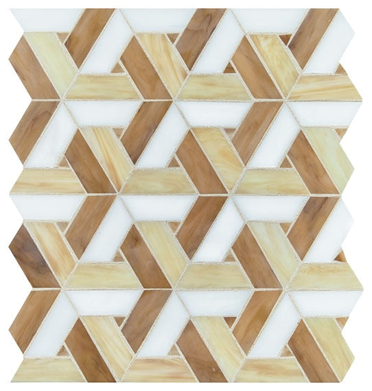 Daltile Vivify 1" x 3" Trapezoid Mosaic