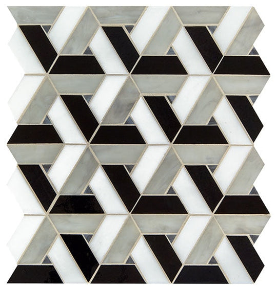 Daltile Vivify 1" x 3" Trapezoid Mosaic