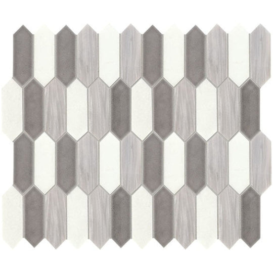 Daltile Fonte 2" x 6" Picket Mosaic