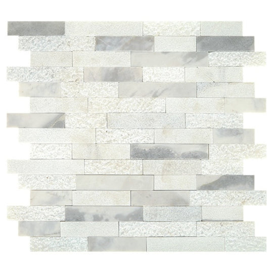 Daltile Minute Mosaix 12" x 13" Random Linear Mosaic