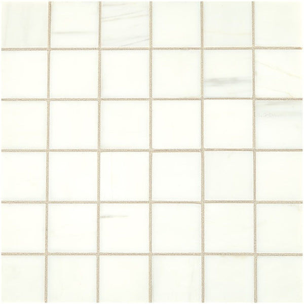 Daltile Marble 2" x 2" Straight Joint Mosaic Honed