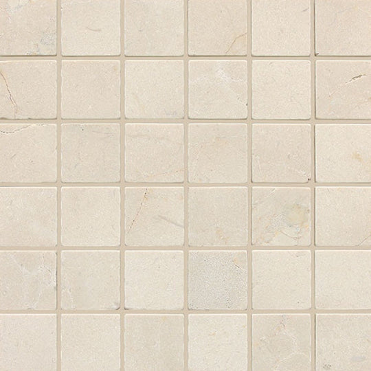 Daltile Marble 2" x 2" Straight Joint Mosaic Honed