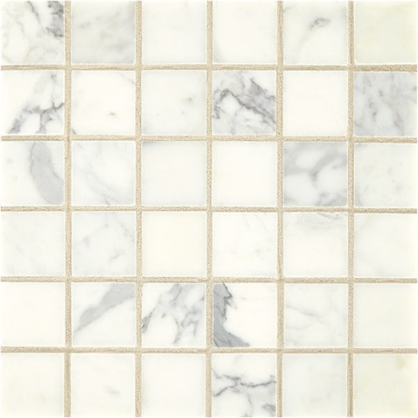 Daltile Marble 2" x 2" Straight Joint Mosaic Honed