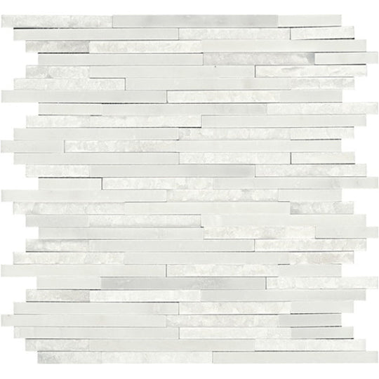 Daltile Marble 12" x 12" (3/8") Random Linear Mix Mosaic