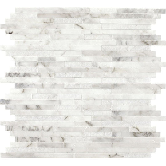 Daltile Marble 12" x 12" (3/8") Random Linear Mix Mosaic