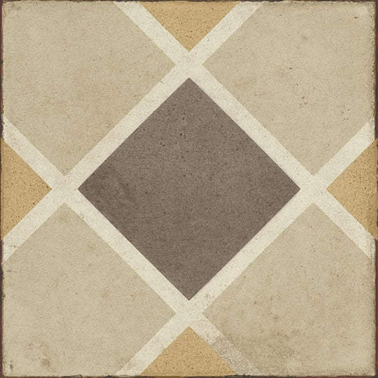 Daltile Quartetto 8" x 8" Rombo Deco