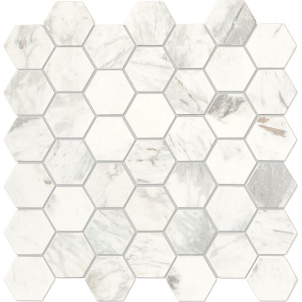 Daltile Raine 2" x 2" Hexagon Mosaic