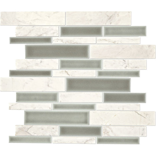 Daltile Raine 11" x 12" Random Linear Mosaic