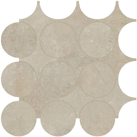 Daltile Rekindle 14" x 14" Canvas Dot Mosaic