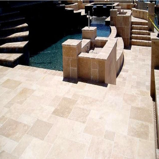 Daltile Travertine 12" x 12" Tumbled